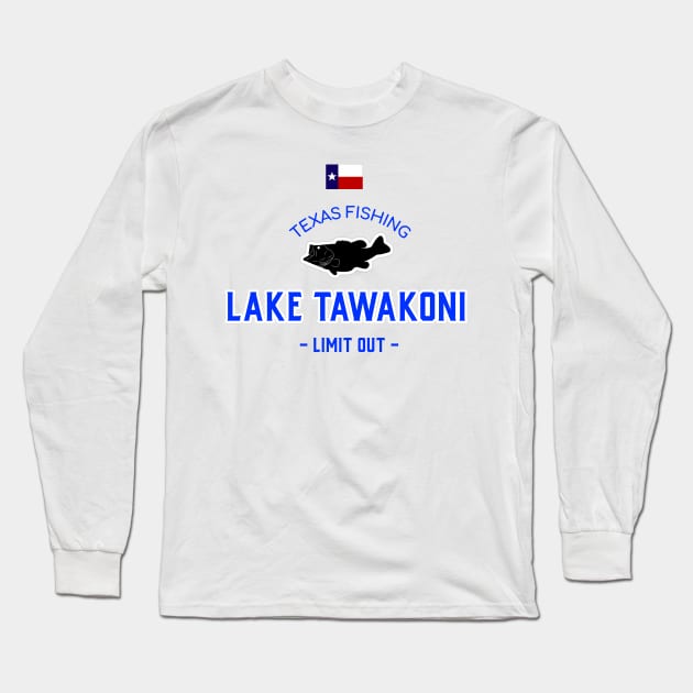 LAKE TAWAKONI T-SHIRT Long Sleeve T-Shirt by Cult Classics